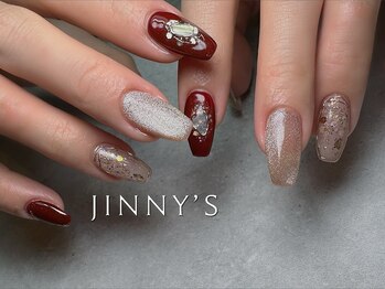 ジニーズ(JINNY'S)/【ハンド】季節限定♪冬ネイル