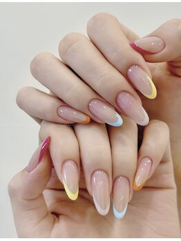 ヴィーナスネイル(Venus Nail)/カラーフレンチ