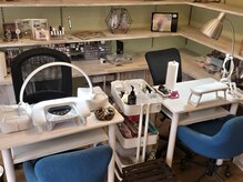 ハンドネイル施術スペース