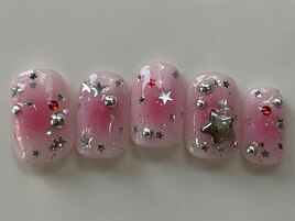 チーク星シルバーピンク春