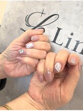 リノ(Lino)/ラメグラデーションネイル