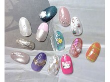 下北沢ネイルアンドアイラッシュ アイドル(IDOL)の雰囲気（【初回と2回目】ワンポイントアート¥6900(フットネイルも可））