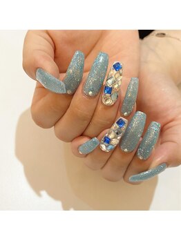  A NAIL + BEAUTY SALON【エース】【7/7 NEW OPEN（予定）】/【埋めつくしネイル】