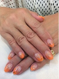 オレンジネイル