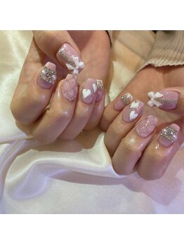 ウィッシュネイル 原宿店(Wish Nail)/ジェル120分アートし放題¥8500