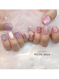 ぷっくりくだものネイル