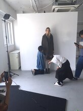 アトリエ スタンズ(atelierSTAENS)/アパレル撮影現場