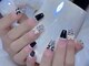 ミナミネイル(Minami Nails)の写真/【定額コース】100種類のデザインから選択OK!人気のマグネットネイルも有り♪