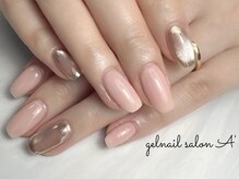 ジェルネイルサロンエー(gelnail salon A’)/マグネット/囲いミラー/大人女子