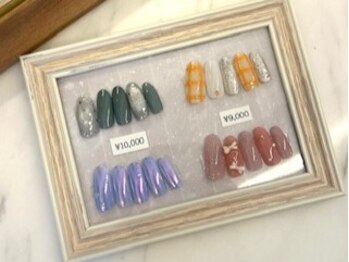 チャンプ 瓢箪山店(Champ)の写真/【大人気の定額アートコース♪】デザインの中からご自由に選んで頂け、お色味の変更も自由にして頂けます☆