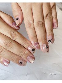 ホロフラワーアートネイル