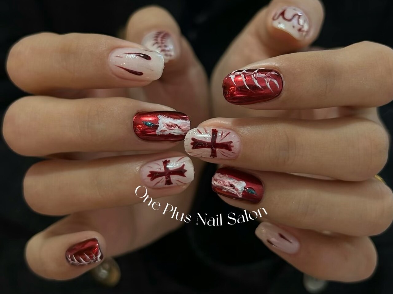 2025年-2026年冬トレンド】薔薇のネイルデザイン集｜人気順｜4ページ目