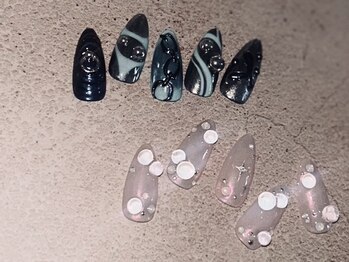 シン(Shinn)の写真/【仕上がりで差をつける♪】持ち込みはもちろん、選べるアートも豊富！初めてのアートネイルは当サロンへ◎