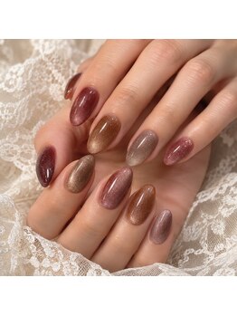 リネイル(RE:NaiL)の写真/阪急桂駅から徒歩4分♪200色以上のマグネットネイルがあるお店