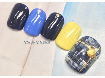 ネイルサロン マハロ(Nail salon MaHaLo)/f34新規付替オフ込☆フット¥7300