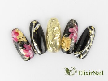 エリクサーネイル 神田(Elixir Nail)/やり放題/クーポン使用