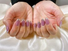 キキネイル たまプラーザ店(kikinail)/ガラスフレンチネイル