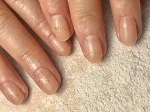 オーラリー ネイル アート メゾン(ORRERY nail art maison)/ハンド / ゴールドライン