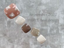スリー(THREE)/September 2022/nail design