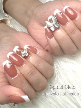 白フレンチネイル
