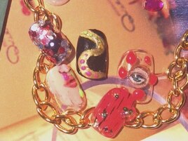 金指名☆ユニーク奇抜ネイル☆