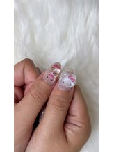 ダリア 西大寺本店(DAHLIA)/ボンボンドロップネイル☆