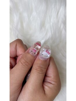 ダリア 西大寺本店(DAHLIA)/ボンボンドロップネイル☆