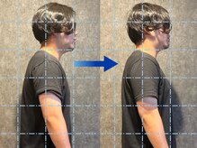 アマノ(amano)の雰囲気（施術前後で姿勢の変化をチェック。自分の身体の状態を知る機会に）