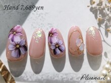 プラスネイル 池袋西口店(PLUS NAIL)/(3387)入学式に♪フラワーネイル