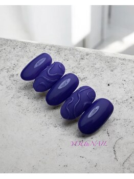 ユウネイル(YOU由NAIL)/ぷっくりうねうね立体ニュアンス