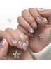 【HAND】持ち込みシンプルデザイン＊ワンホンネイル　￥5980