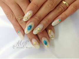 ネックレスネイル