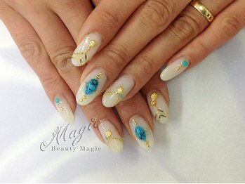 ネイルサロン ビューティーマジック 川口店/ネックレスネイル