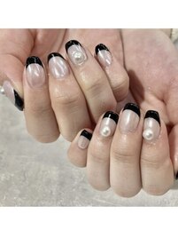 【アートフリー】フレンチネイル