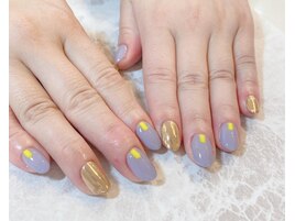 ～可愛いぽちょんネイル～