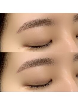 プラスアイ 赤羽東口店/眉毛スタイリング/担当：田中