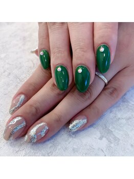 ビューティーサロン ネイル ロン(Beauty Salon nail Ron)/チグハグネイル