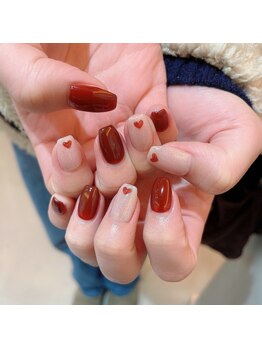 クレール バイ アミュール(CLAIR by.amulu)/ハートネイル