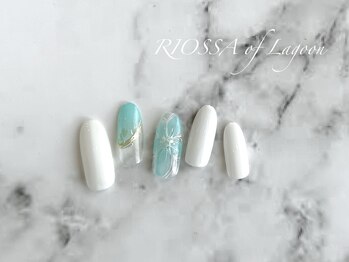リオッサ オブ ラグーン(RIOSSA of Lagoon)/フラワーネイル