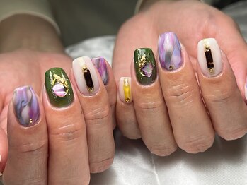 ネイルサロン プール ヴー(Nail Salon Pour Vous)/【オーダー】持ち込みネイル