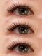 オール アイラッシュ(oar eyelash)の写真/自まつ毛が少ない方にもオススメ！目力UPで印象的な目元に♪ボリュームラッシュですっぴんでも華やかに★