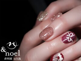 サンタさんクリスマスネイル