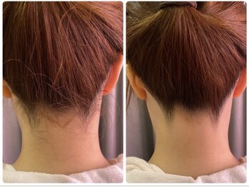 エステティックサロン アールグレー 名古屋駅店/シェービングで綺麗な後ろ姿へ