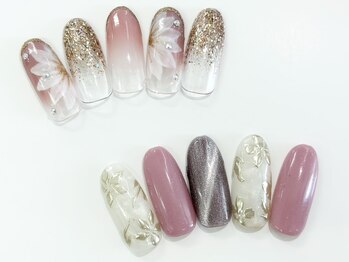 ディーネイル 池袋(D-nail)の写真/池袋駅西口徒歩3分■HANDもFOOTもオフ込￥3900~!■選べるデザイン250種以上!選べるカラ-200色以上!