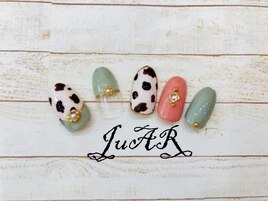 ダルメシアンネイル