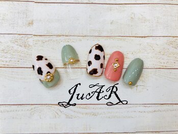 ジュアール(JuAR)/ダルメシアンネイル