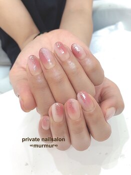 プライベート ネイルサロン マーマ(murmur)/塗りかけネイル