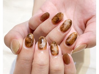 ネイルズ ララ(nails Lala)/カフェオレ