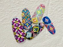 ネイリックス 栄ガスビル(NAILX)/和柄アート☆