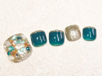 ケージュール(Kjour)/フット　シェル　ビジュー